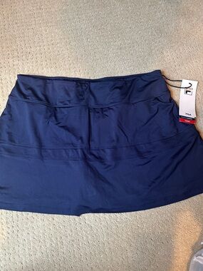NWT Fila Navy Athletic Skort/Tennis Skirt